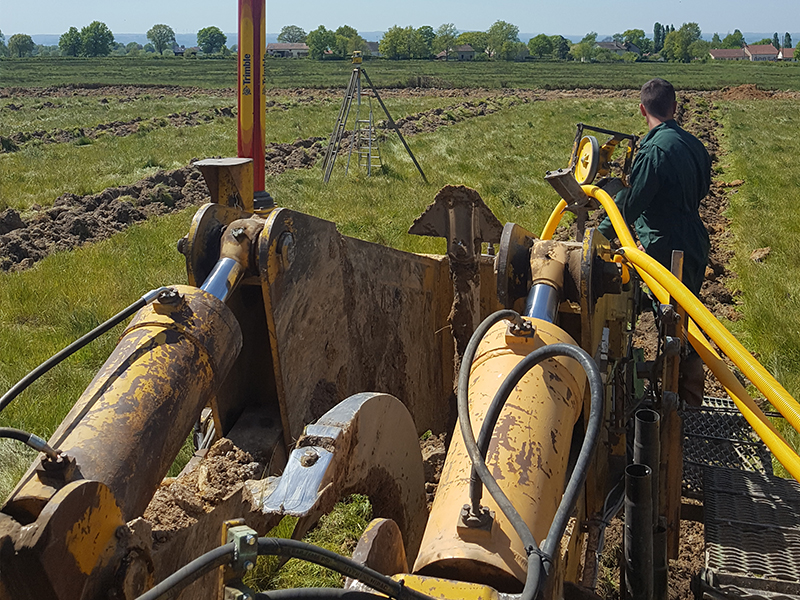 Drainage agricole Allier (03)
