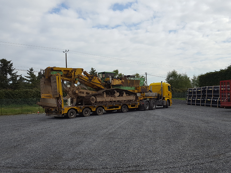 Entretien drainage agricole Indre 36