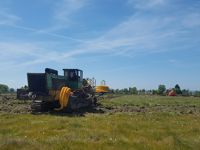 Reprise d'ancien drainage Indre 36
