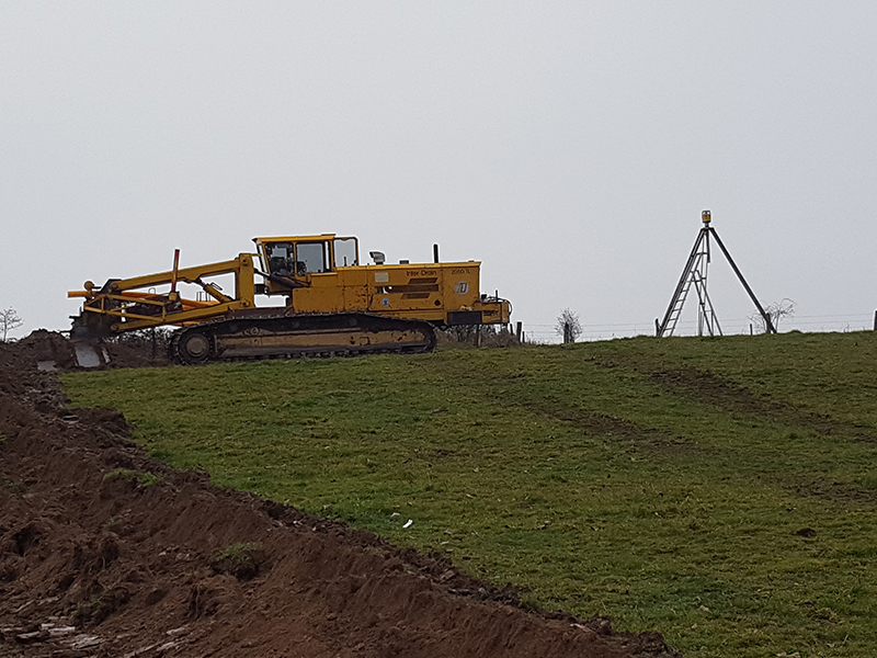 Travaux de drainage terrain Saône-et-Loire (71)