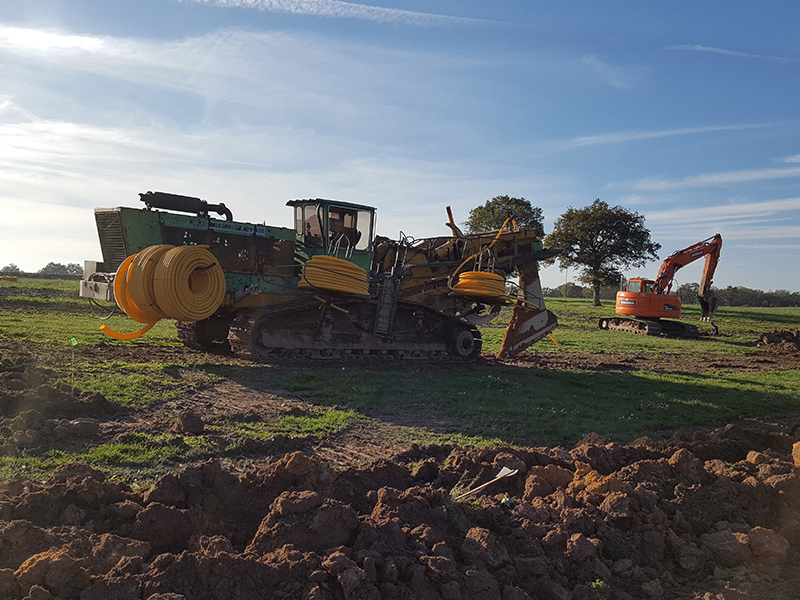 Reprise d'ancien drainage Allier 03