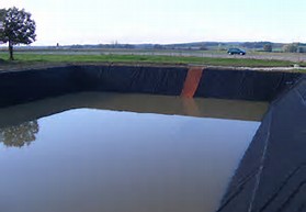 Fosse géomembrane pour étanchéité - Moulins, Vichy et Gannat dans l'Allier
